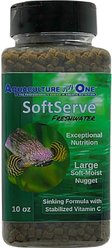 Aquaculture-One SoftServe Freshwater Large Nugget Fish Food, 10-oz bottle slide 2 of 5