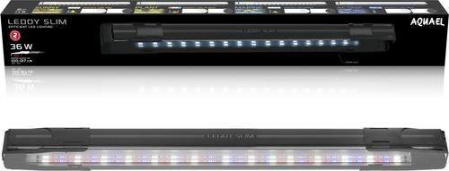 Show full view: Aquael Leddy Slim 36W Plant 40"-50" Aquarium Lamp, Black slide 3 of 3