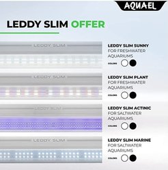 Aquael Leddy Slim 5W Plant 8"-11.75" Aquarium Lamp, Black slide 2 of 5