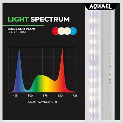 Show full view: Aquael Leddy Slim 5W Plant 8"-11.75" Aquarium Lamp, Black slide 5 of 5