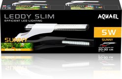 Aquael Leddy Slim 5W Sunny 8"-11.75" Aquarium Lamp, Black slide 2 of 3