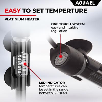 Show full view: Aquael Platinium 150W Glass Heater slide 4 of 6