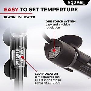 Aquael Platinium 75W Glass Heater