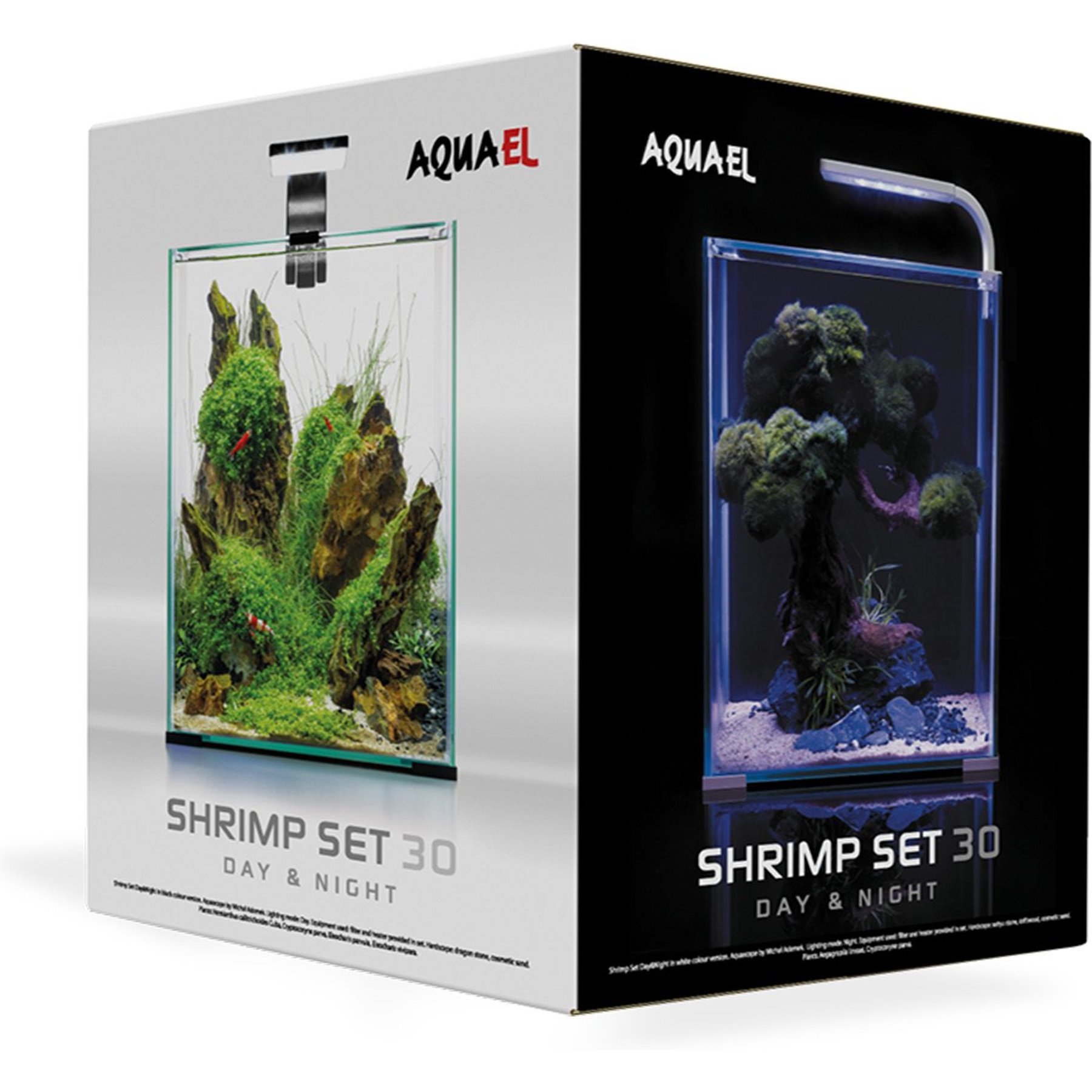 Aquael Shrimp 30 Set Nano Aquarium, 7.9-gal