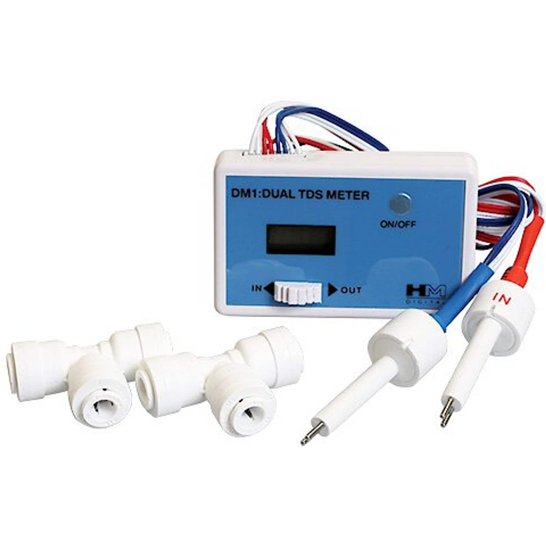 AquaFX Dual Inline TDS Aquarium Meter