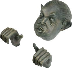 Aquascape Man In Barrel Spitter Fish Aquarium Ornament