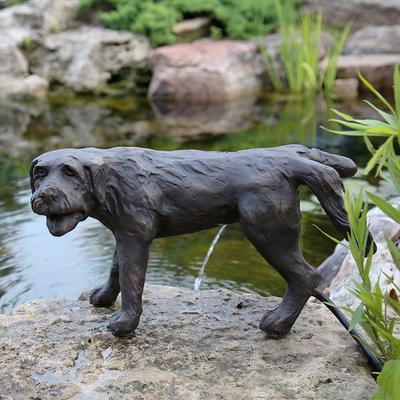 Show full view: Aquascape Naughty Dog Spitter Fish Aquarium Ornament slide 2 of 4