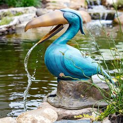 Aquascape Toucan Spitter Fish Aquarium Ornament slide 2 of 4