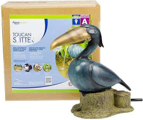 Show full view: Aquascape Toucan Spitter Fish Aquarium Ornament slide 4 of 4