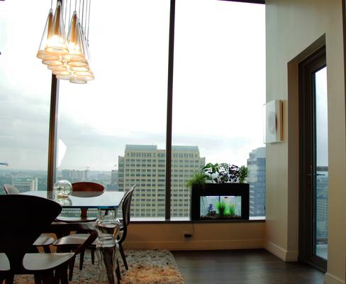 Show full view: AquaSprouts Garden Self-Sustaining Desktop Aquarium Aquaponics Ecosystem, 10-gal slide 7 of 11