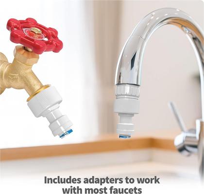 Show full view: Aquatic Life RO Buddie Three Stage Osmosis System, 100-gal slide 6 of 9