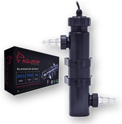 Aquatop 2113 GPH Eliminator Inline UV Sterilizer, Black