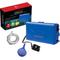 Show in main carousel: Aquatop BREZA Battery Powered 2.5-L/min Air Pump with AC Power Failure Sensor, Blue/Black slide 1 of 6