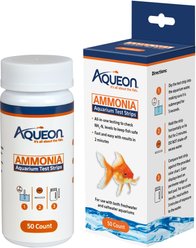 Aqueon Ammonia Aquarium Test Strips, 50 count slide 2 of 9
