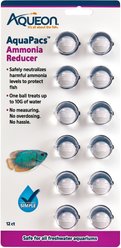 Aqueon AquaPacs Aquarium Ammonia Reducer, 12 pack, 10-gal