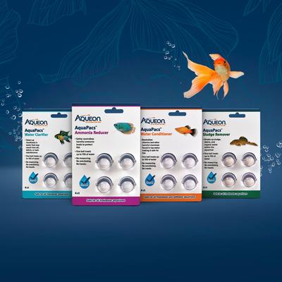 Show full view: Aqueon AquaPacs Aquarium Ammonia Reducer, 4 pack, 10-gal slide 7 of 11