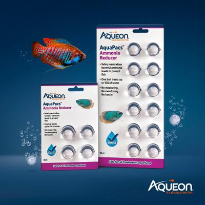 Show full view: Aqueon AquaPacs Aquarium Ammonia Reducer, 4 pack, 10-gal slide 6 of 11