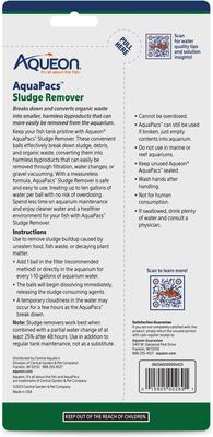 Show full view: Aqueon AquaPacs Aquarium Sludge Remover, 12 pack, 10-gal slide 9 of 10