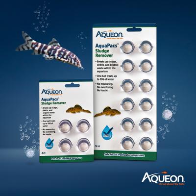 Show full view: Aqueon AquaPacs Aquarium Sludge Remover, 12 pack, 10-gal slide 6 of 10