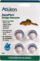 Aqueon AquaPacs Aquarium Sludge Remover, 4 pack, 10-gal