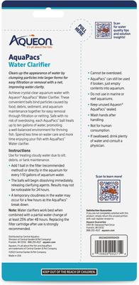 Show full view: Aqueon AquaPacs Aquarium Water Clarifier, 12 pack, 10-gal slide 9 of 11