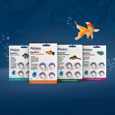Show full view: Aqueon AquaPacs Aquarium Water Conditioner, 4 pack, 10-gal slide 7 of 11
