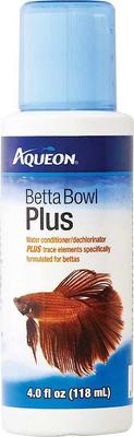 Show full view: Aqueon Betta Bowl Plus Water Conditioner + Betta Fish Food slide 2 of 6