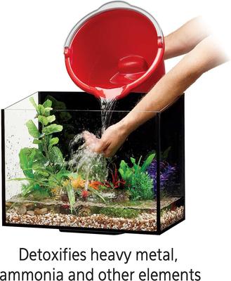 Show full view: Aqueon Betta Bowl Plus Water Conditioner + Betta Fish Food slide 4 of 6