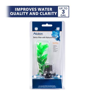 Show full view: Aqueon Betta Natural Plant Betta Fish Aquarium Filter slide 3 of 10