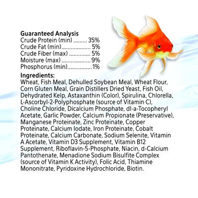 Show full view: Aqueon Color Enhancing Goldfish Granules Fish Food, 3-oz jar slide 4 of 7