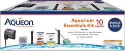 Aqueon Fish Aquarium Essentials Kit, 10-gal