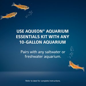 Aqueon Fish Aquarium Essentials Kit, 10-gal