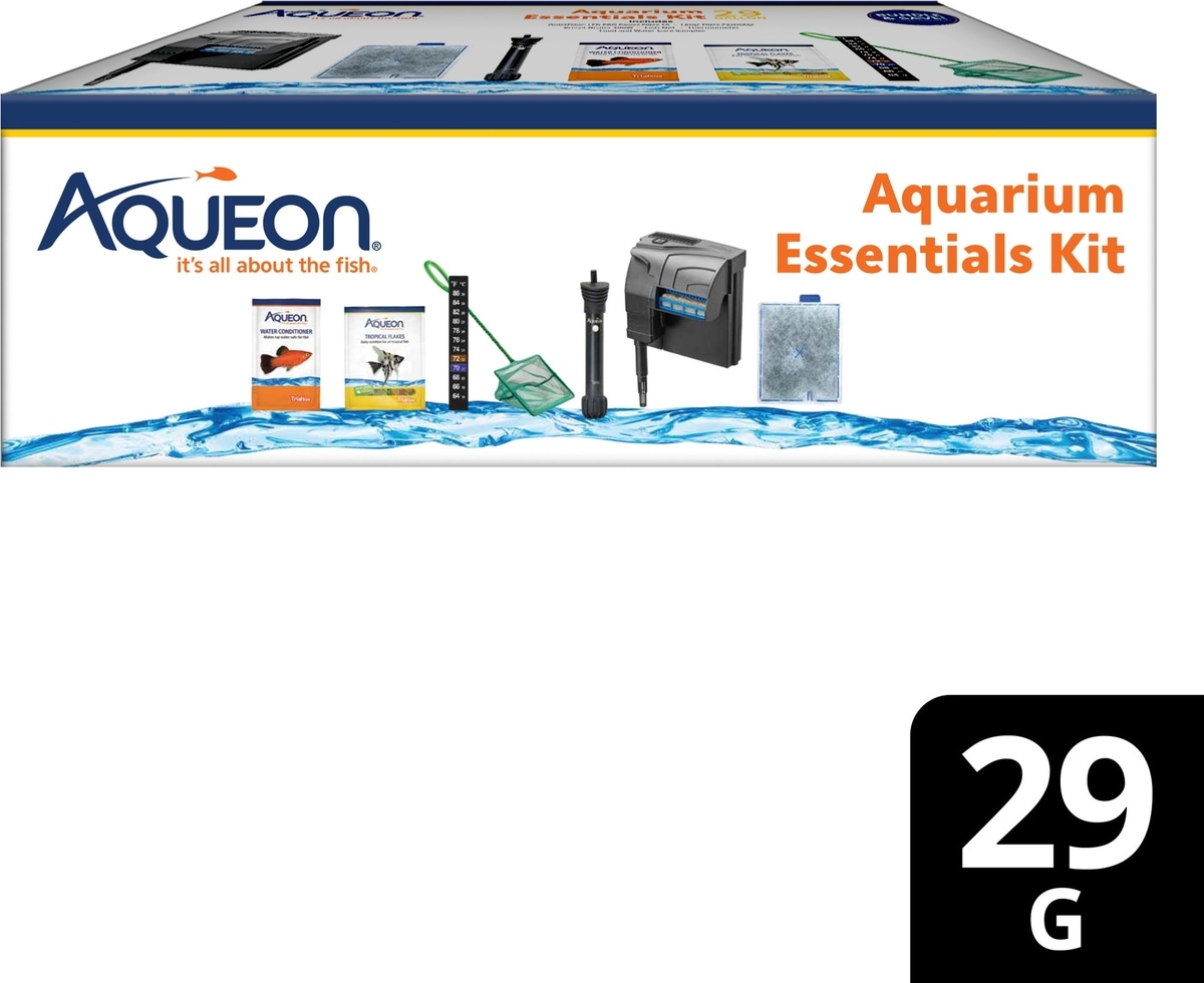 AQUEON Fish Aquarium Essentials Kit, 29-gal - Chewy.com