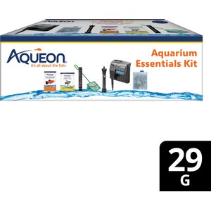 Aqueon Fish Aquarium Essentials Kit, 29-gal