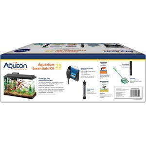 Aqueon Fish Aquarium Essentials Kit, 29-gal