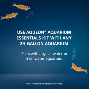 Aqueon Fish Aquarium Essentials Kit, 29-gal