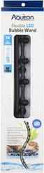 Aqueon Flexible LED Aquarium Bubble Wand, Blue, 14-in