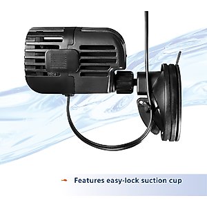 Aqueon Freshwater & Saltwater Circulation Aquarium Pump, 1250 GPH