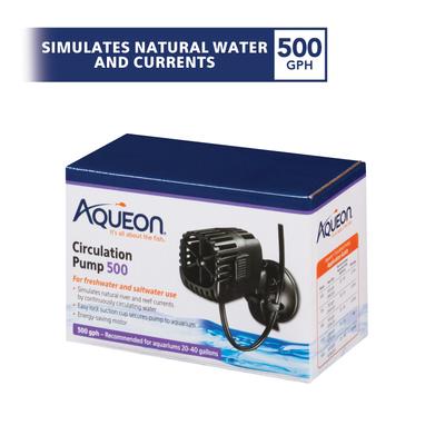Show full view: Aqueon Freshwater & Saltwater Circulation Aquarium Pump, 500 GPH slide 2 of 10