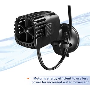 Aqueon Freshwater & Saltwater Circulation Aquarium Pump, 500 GPH