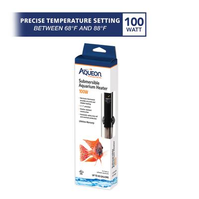 Show full view: Aqueon Glass Adjustable Aquarium Heater, 100-watt slide 2 of 12