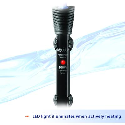 Show full view: Aqueon Glass Adjustable Aquarium Heater, 100-watt slide 4 of 12