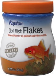 Aqueon Goldfish Flaked Fish Food, 1.02-oz jar slide 1 of 8