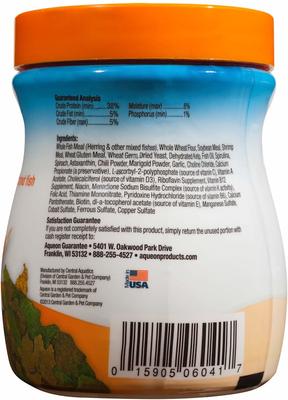 Show full view: Aqueon Goldfish Flaked Fish Food, 1.02-oz jar slide 7 of 11