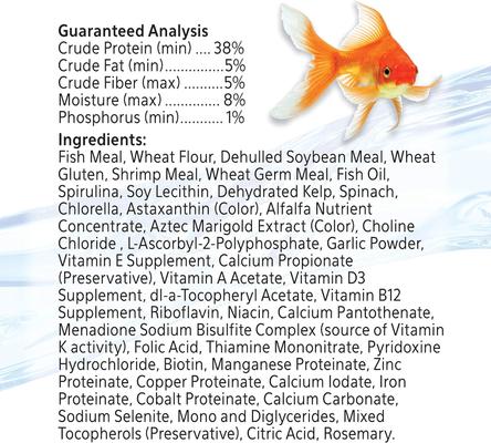 Show full view: Aqueon Goldfish Flaked Fish Food, 2.29-oz jar slide 5 of 11