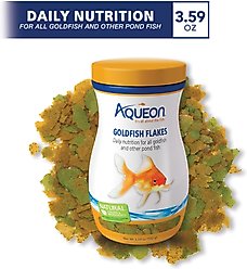 Aqueon Goldfish Flaked Fish Food, 3.59-oz jar slide 2 of 7