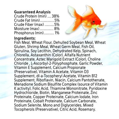 Show full view: Aqueon Goldfish Flaked Fish Food, 3.59-oz jar slide 4 of 10