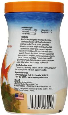 Show full view: Aqueon Goldfish Flaked Fish Food, 7.12-oz jar, bundle of 2 slide 2 of 8