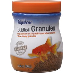 Aqueon Goldfish Granule Fish Food, 3-oz jar