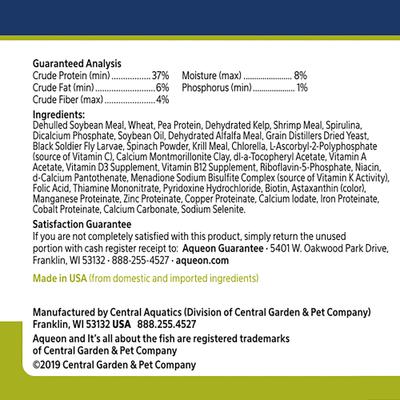 Show full view: Aqueon Herbivore Shrimp Food, 1.6-oz bottle slide 3 of 5